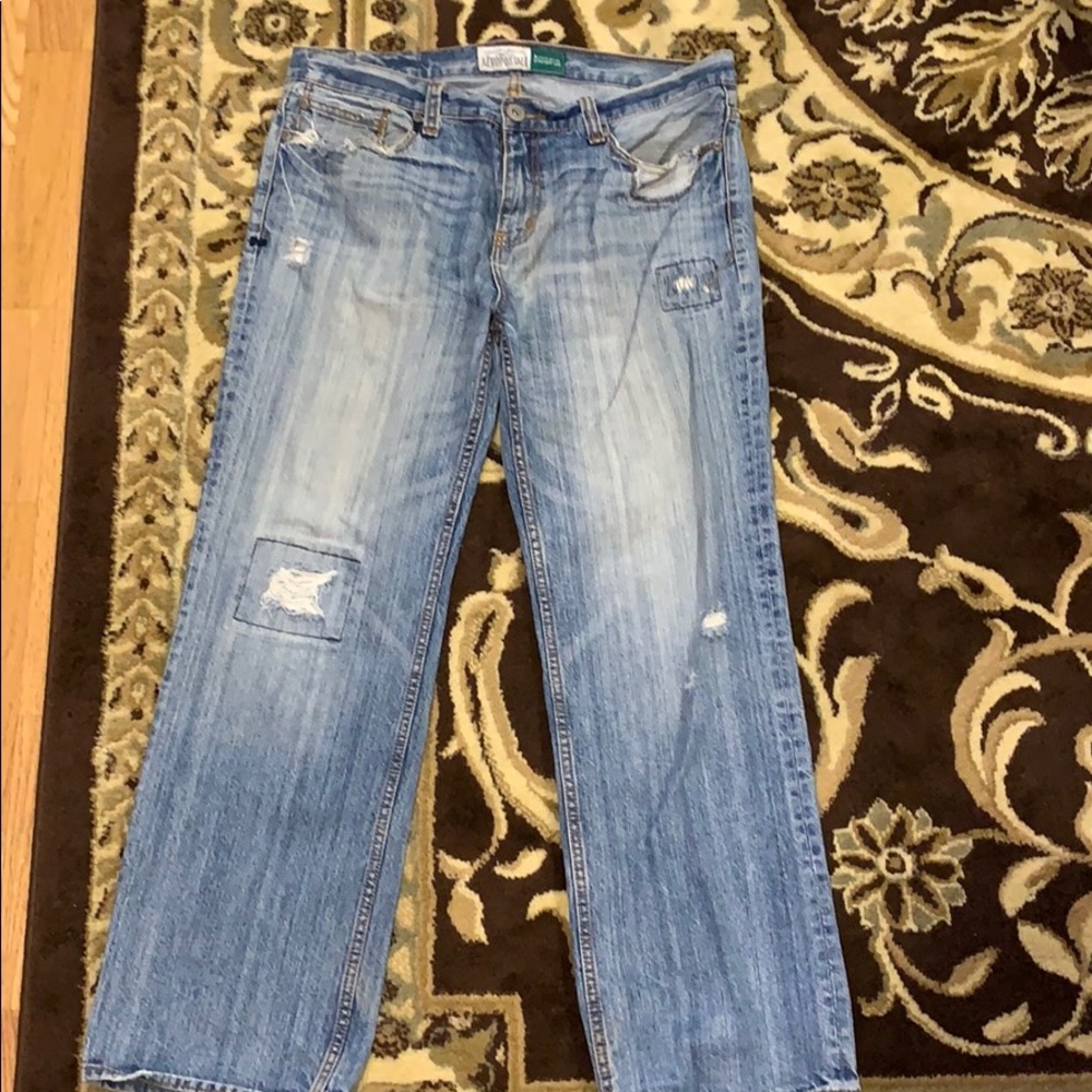 Like new men’s straight leg jeans